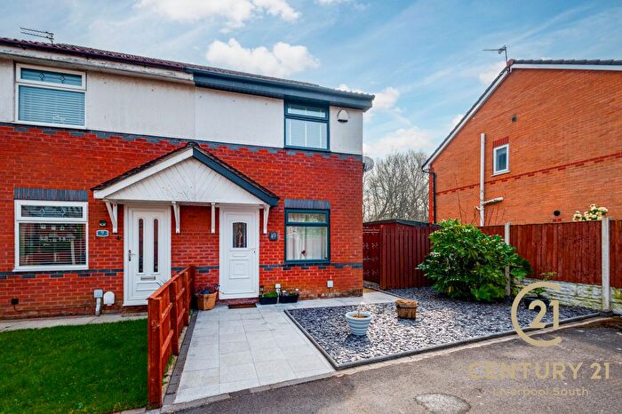 2 Bedroom Semi Detached House For Sale In Tedburn Close, Liverpool, L25