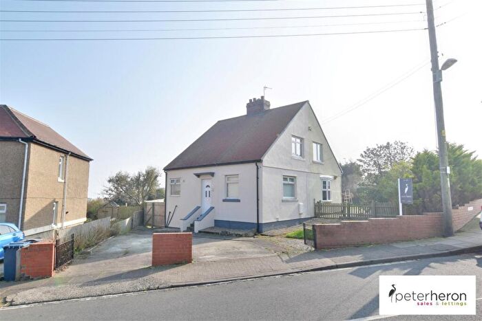 2 Bedroom Semi-Detached House For Sale In Fern Avenue, Whitburn, Sunderland, SR6