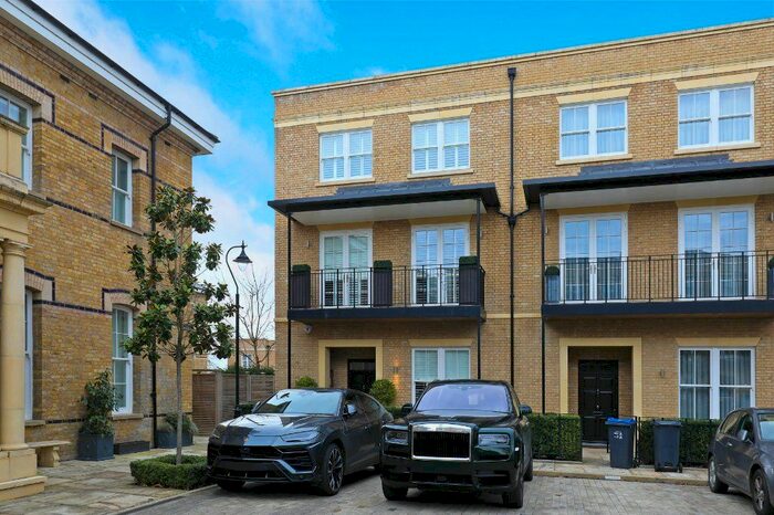 4 Bedroom End Of Terrace House To Rent In Crawford Mews, Wimbledon Hill Park, SW20