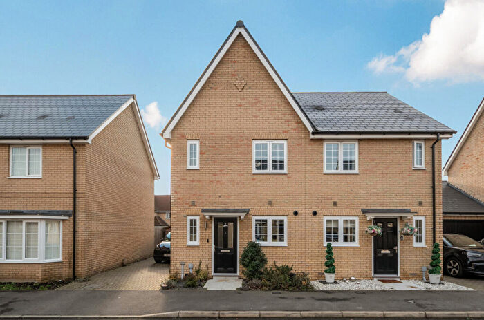 2 Bedroom Semi Detached House For Sale In Flemming Way, Witham, Essex, CM8