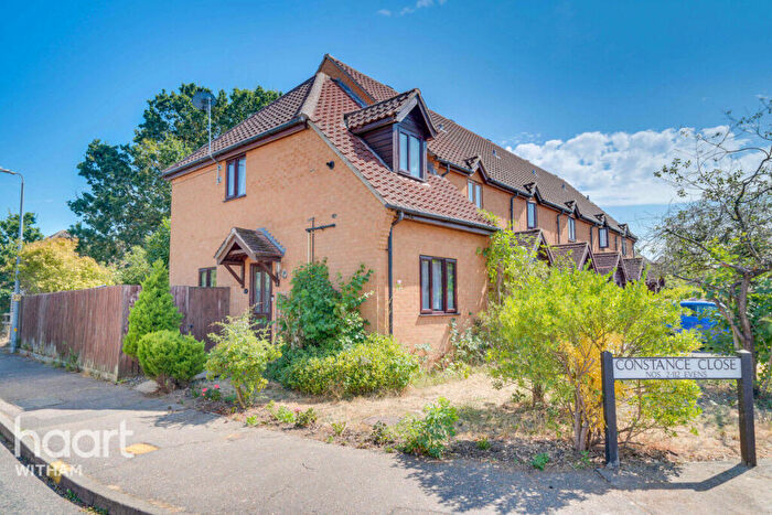 1 Bedroom End Of Terrace House For Sale In Constance Close, Witham, CM8