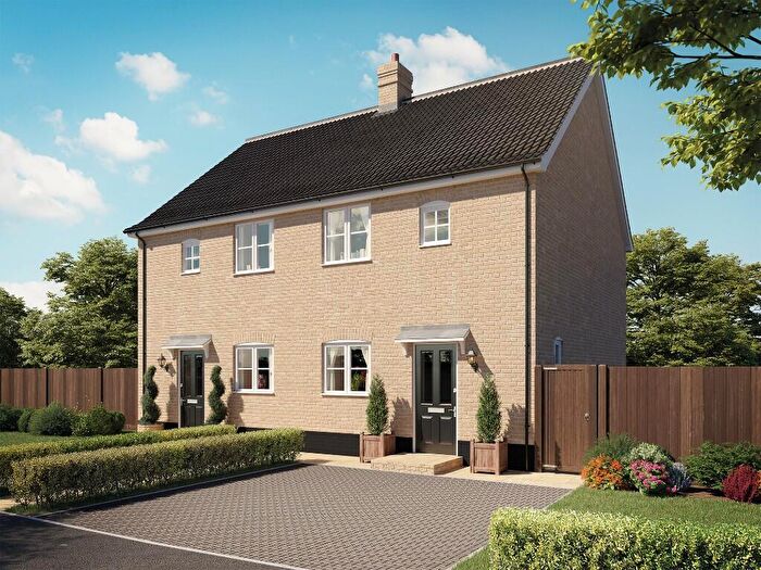 2 Bedroom Semi-Detached House For Sale In Wickham Market, Suffolk, IP13