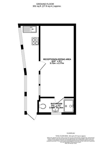 1 Bedroom Studio To Rent In Fore Street, London, N18