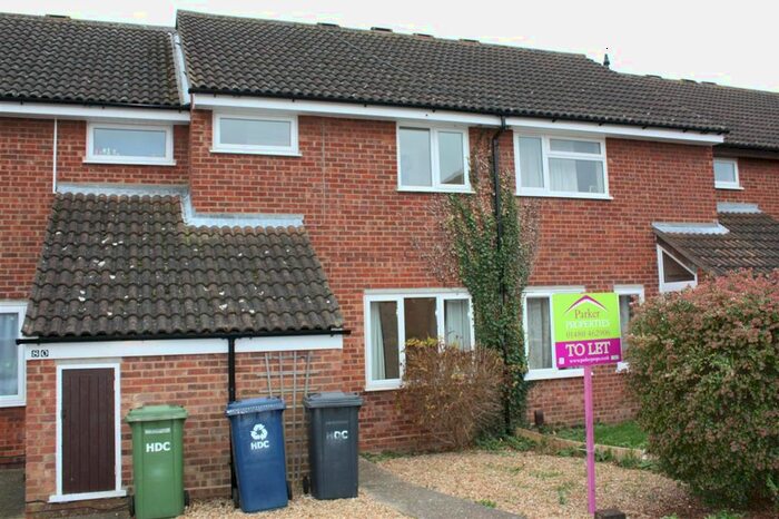 3 Bedroom Terraced House To Rent In Edinburgh Drive, St. Ives, Huntingdon, PE27