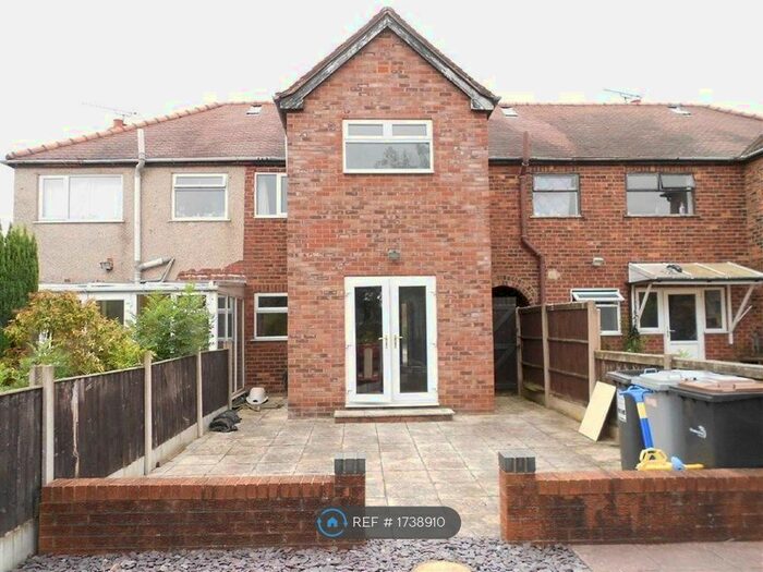 3 Bedroom Terraced House To Rent In Evans Street, Crewe, CW1