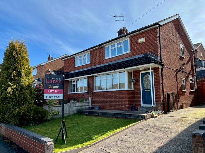 2 Bedroom Semi-Detached House To Rent In Campbell Close, Buglawton, Congleton, CW12