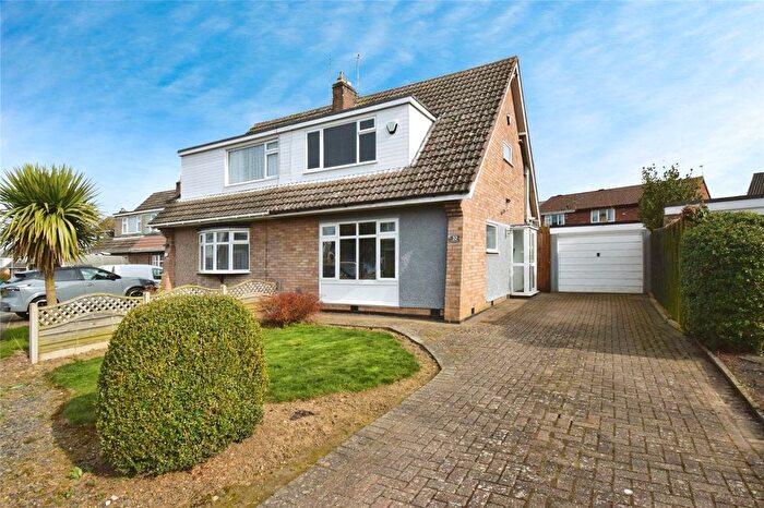 2 Bedroom Semi Detached House For Sale In Clipstone Close, Wigston, Leicestershire, LE18