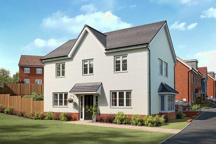4 Bedroom Detached House For Sale In "The Chestnut" At Worrall Drive, Wouldham, Rochester, ME1
