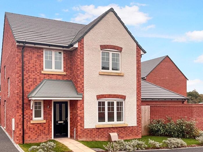 4 Bedroom Detached House For Sale In Montgomery Place, Market Drayton, Shropshire, TF9