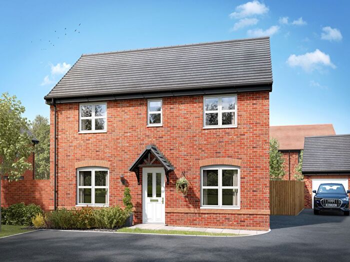 3 Bedroom Detached House For Sale In "The Charndale" At Cricket Lane, Lichfield, WS14