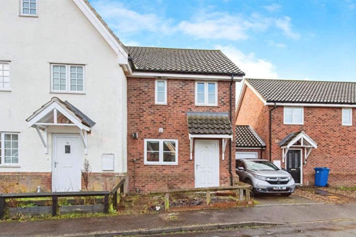 2 Bedroom End Of Terrace House For Sale In Heathlands, Beck Row, Bury St. Edmunds, IP28