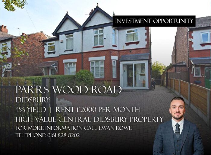 4 Bedroom Semi-Detached House For Sale In Parrs Wood Road, Didsbury, Manchester, M20