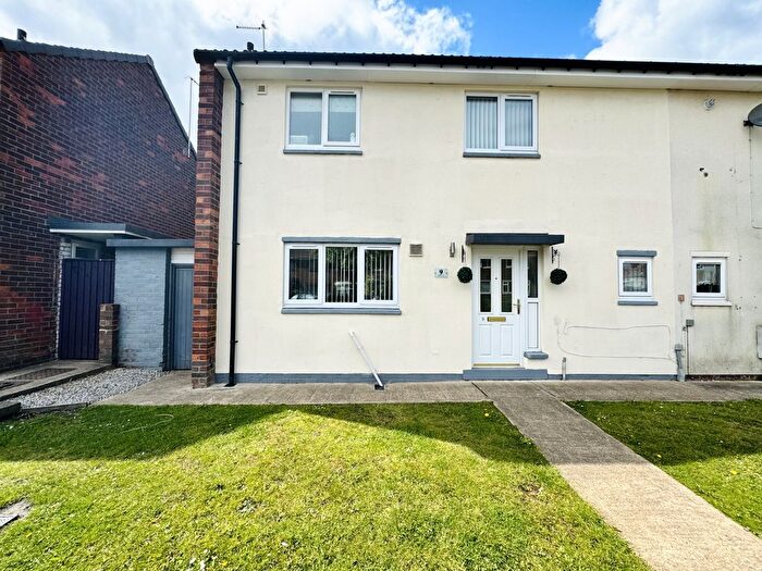 2 Bedroom Semi Detached House For Sale In Burt Close, Peterlee, County Durham, SR8