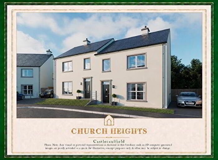 3 Bedroom Semi-Detached House For Sale In House Type A, Church Heights, Dungannon, BT70
