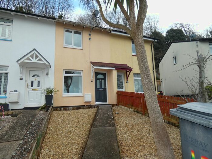 2 Bedroom Terraced House To Rent In Wordsworth Close, Torquay, TQ2