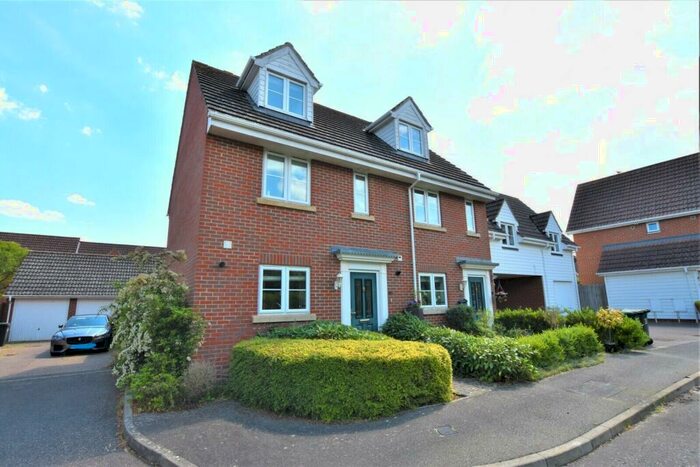 3 Bedroom Semi-Detached House To Rent In Rowan Way, Woodlands Park, Great Dunmow, Essex, CM6