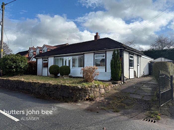 3 Bedroom Detached Bungalow For Sale In Station Road, Scholar Green, ST7