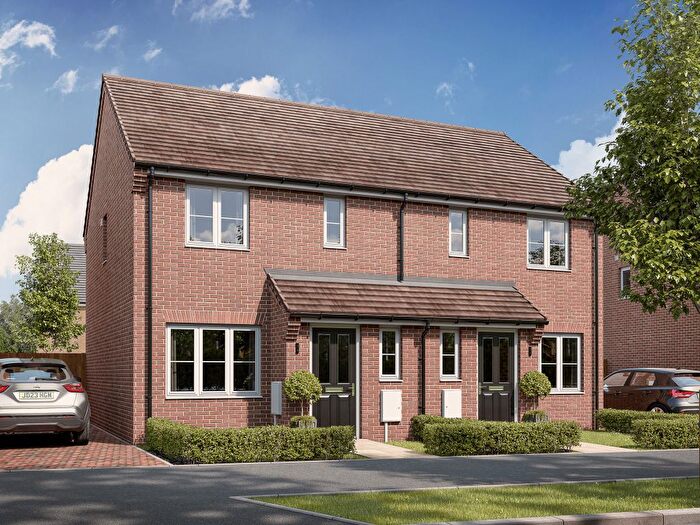3 Bedroom Terraced House For Sale In "The Hanbury" At Coachmaker Way, Hethersett, Norwich, NR9