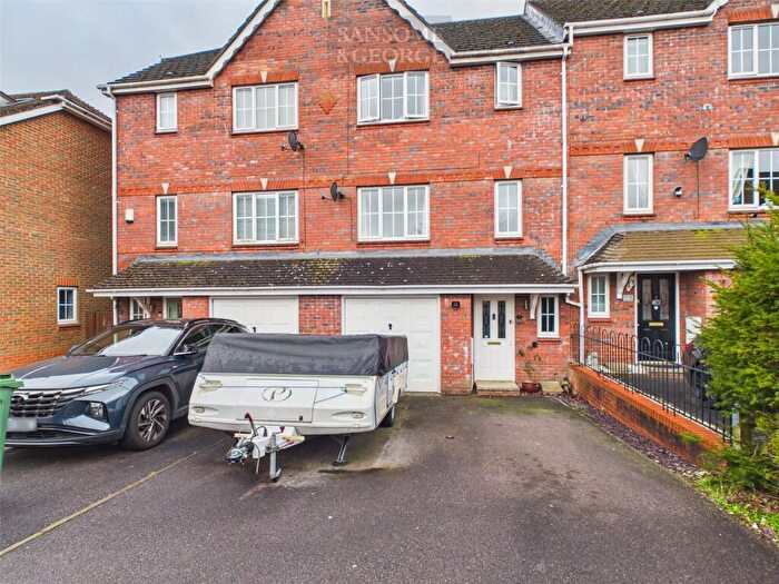 4 Bedroom Terraced House For Sale In Bronze Close, Beggarwood, Basingstoke, Hampshire, RG22