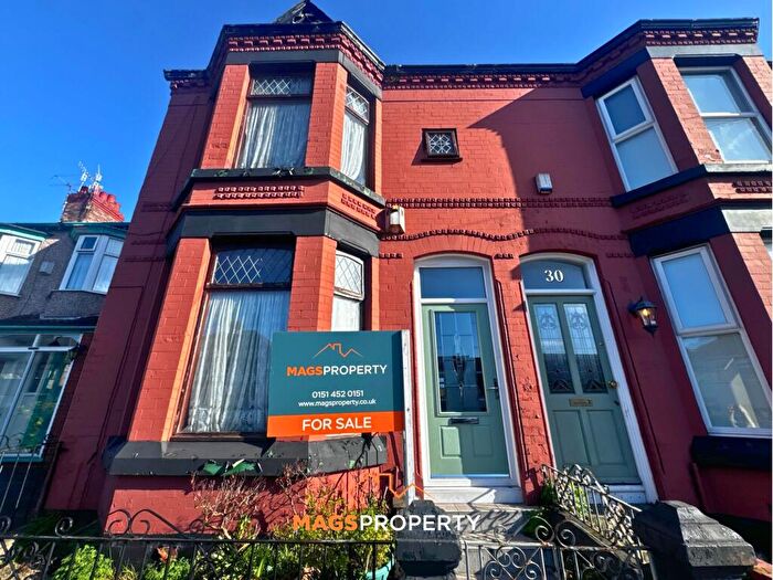 4 Bedroom End Of Terrace House For Sale In Ashfield Road, Liverpool, L17