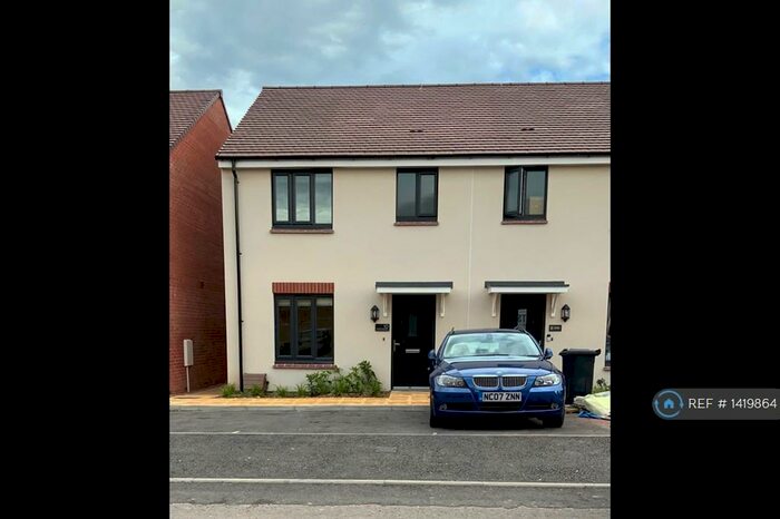 3 Bedroom Semi-Detached House To Rent In Old Show Field Way, Honiton, EX14