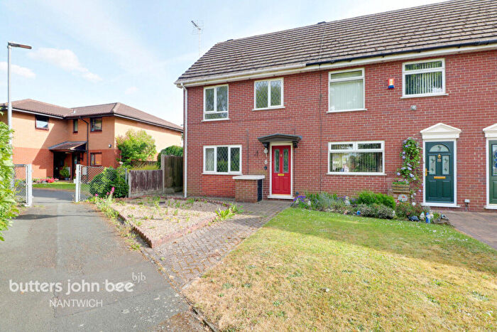 2 Bedroom End Of Terrace House For Sale In Alvaston Road, Nantwich, CW5