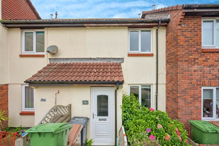 2 Bedroom Terraced House For Sale In Battershall Close, Plymouth, Devon, PL9
