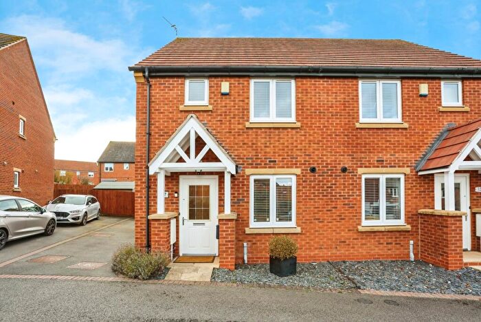 2 Bedroom Semi-Detached House For Sale In Primrose Close, Shepshed, Loughborough, Leicestershire, LE12