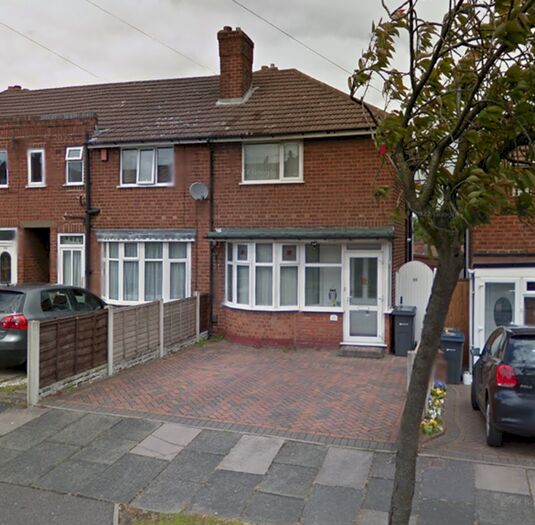 2 Bedroom End Of Terrace House To Rent In Cramlington Road, Great Barr, B42