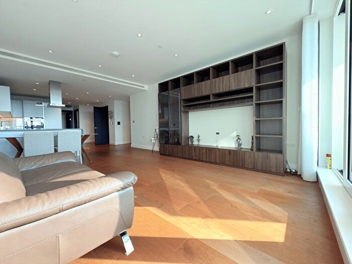 3 Bedroom Flat To Rent In Sophora House, Vista Chelsea Bridge, Queens Town Road, SW11