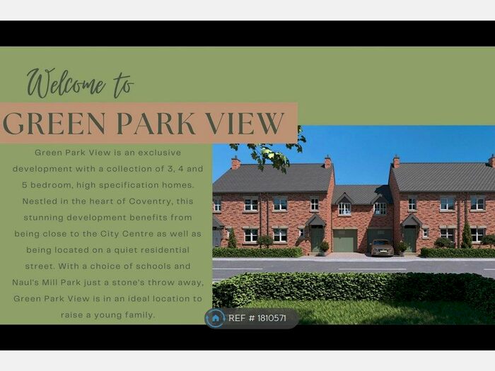 4 Bedroom Semi-Detached House To Rent In Green Park View, Coventry, CV1