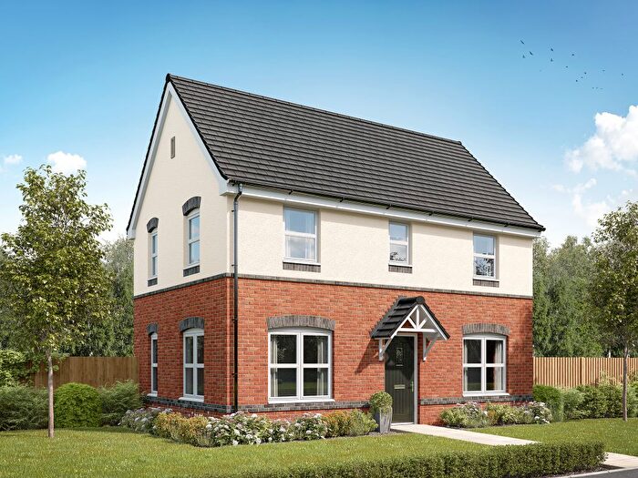 3 Bedroom Semi Detached House For Sale In "The Deepdale" At Enterprise Way, Llanharan, Pontyclun, CF72