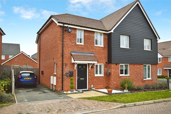 2 Bedroom Semi Detached House For Sale In Thomas Aveling Road, Hoo, Rochester, Kent, ME3
