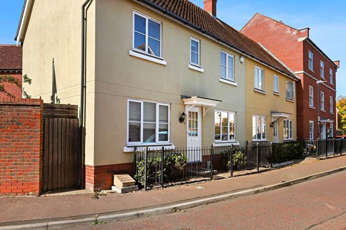 3 Bedroom Terraced House For Sale In Merediths Close, Wivenhoe, Colchester, CO7