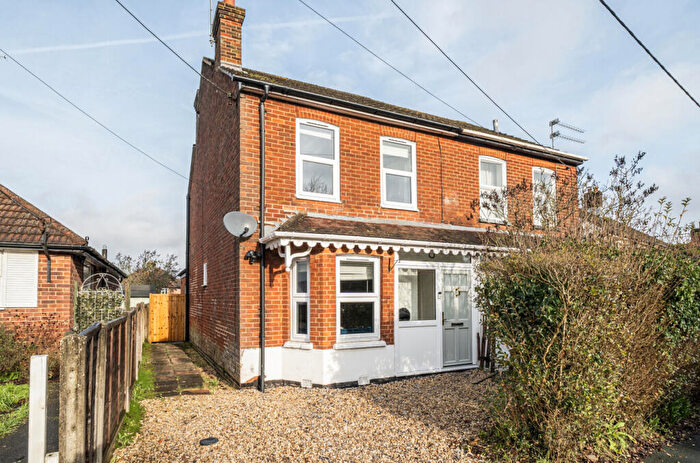 2 Bedroom Semi Detached House For Sale In Badshot Lea Road, Badshot Lea, Farnham, GU9