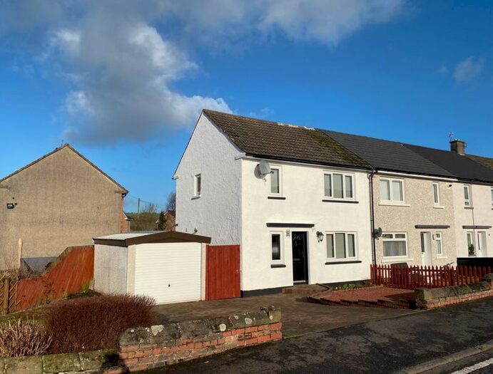 2 Bedroom End Of Terrace House For Sale In Burnton Road, Dalrymple, Ayr, KA6