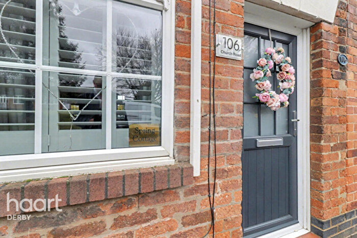 2 Bedroom Terraced House For Sale In Church Road, Quarndon, DE22