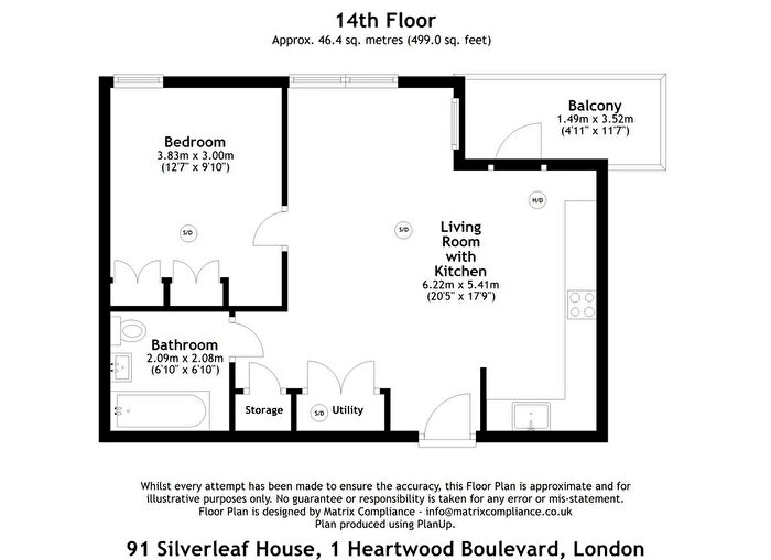 1 Bedroom Flat To Rent In Heartwood Boulevard, Acton, W3