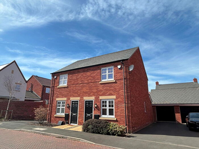 2 Bedroom Semi-Detached House For Sale In Caradon Way, Rugby, Rugby, Warwickshire, CV23