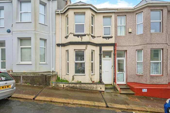 3 Bedroom Terraced House For Sale In Barton Avenue, Plymouth, Devon, PL2