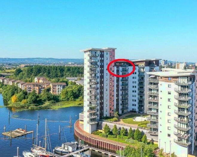 2 Bedroom Flat To Rent In Roma, Victoria Wharf, Watkiss Way, Cardiff, City Of Cardiff., CF11