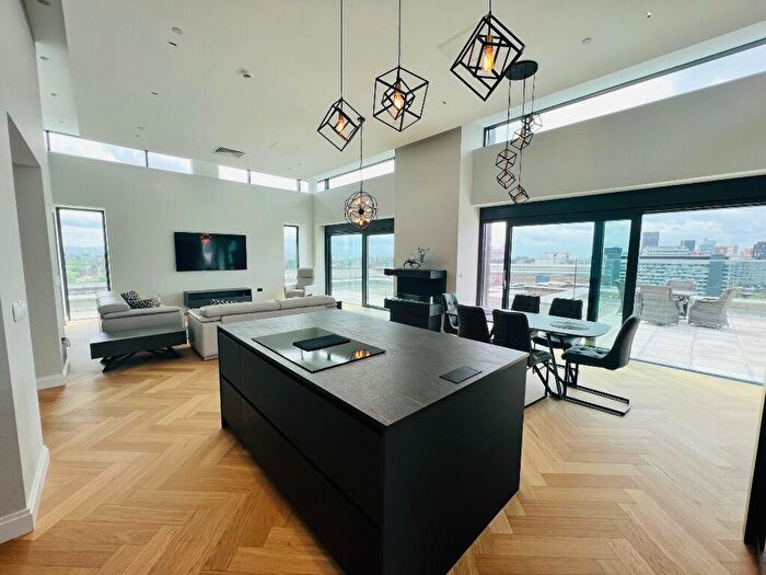 3 Bedroom Penthouse To Rent In Oxygen Tower, Store Street, Manchester, M1
