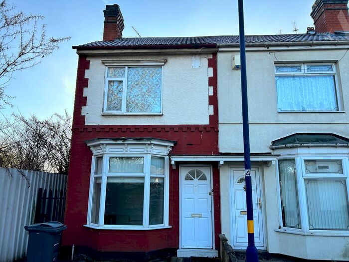 3 Bedroom End Of Terrace House To Rent In Cotterills Avenue, Ward End, Birmingham, B8