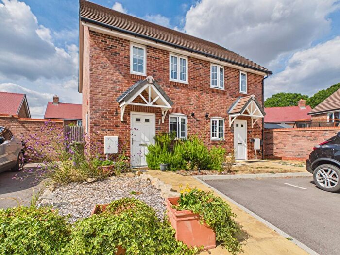 2 Bedroom Semi-Detached House For Sale In Brae Burn Place, Bramley, RG26
