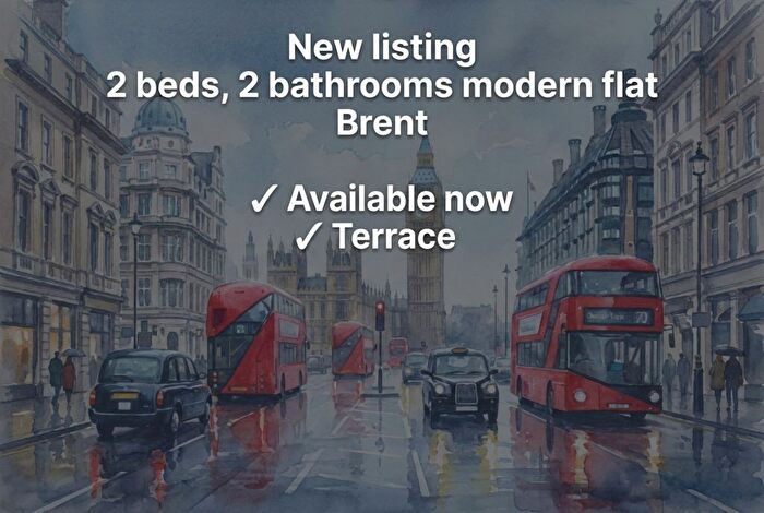 2 Bedroom Flat To Rent In Lakeside Drive, London, NW10