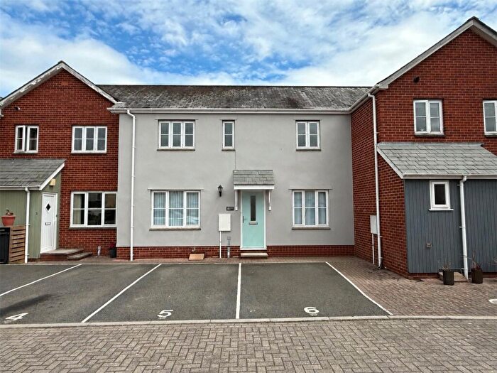 3 Bedroom Terraced House To Rent In Glen Creedy Court, Crediton, Devon, EX17