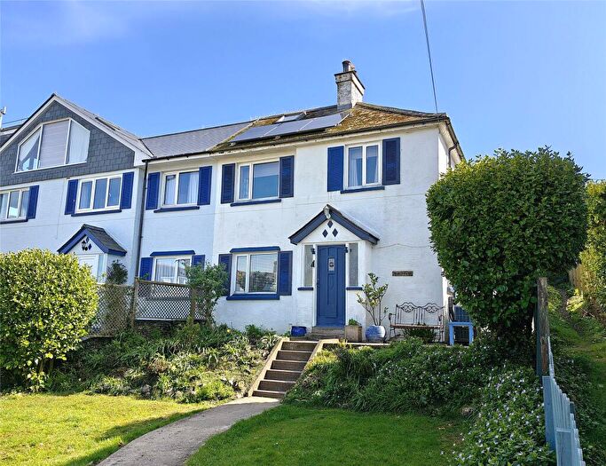 4 Bedroom Semi Detached House For Sale In Battery Park, Polruan, Fowey, Cornwall, PL23