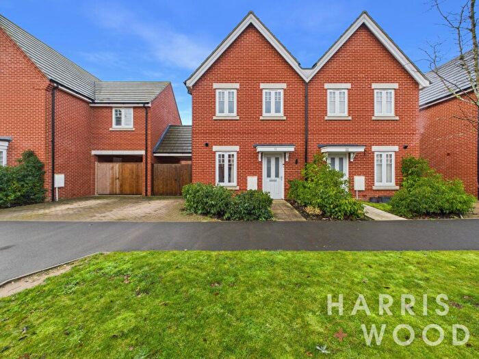 2 Bedroom Semi Detached House For Sale In Burton Way, Stanway, Colchester, Essex, CO3