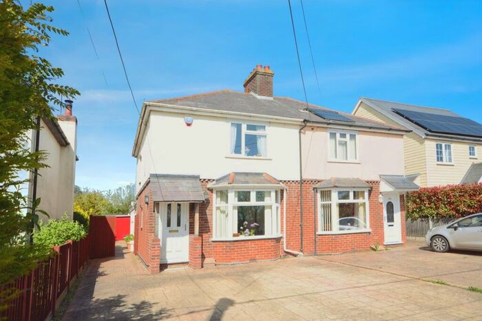 3 Bedroom Semi-Detached House For Sale In Coggeshall Road, Marks Tey, Colchester, CO6