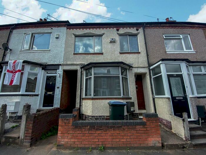 5 Bedroom Terraced House To Rent In Kingsland Avenue, Earlsdon, Coventry, West Midlands, CV5